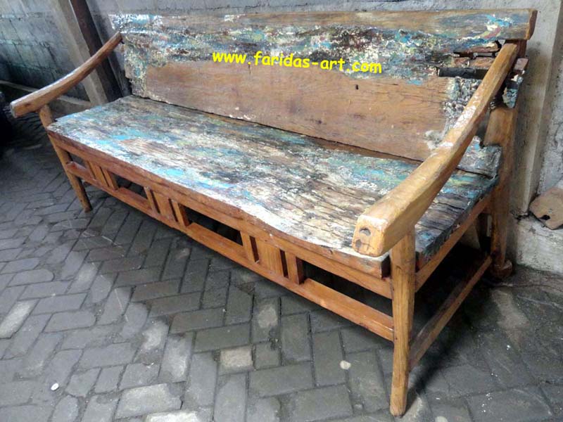 Bangko Kayu Jati ex. Prau (Asli)